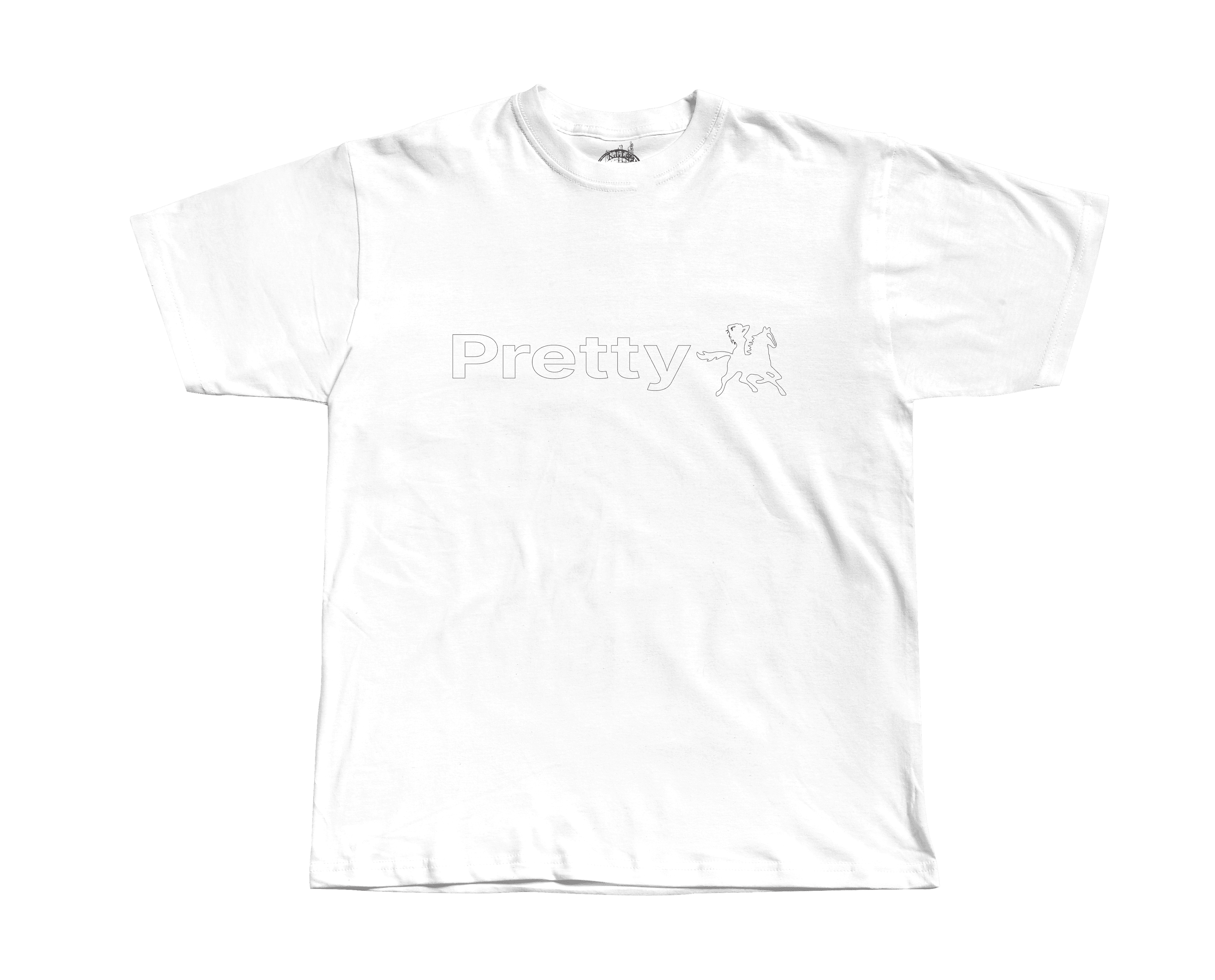 «Pretty Logo» White Tee